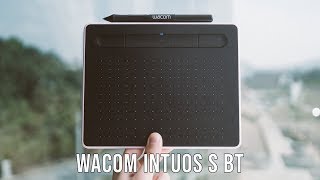 Wacom Intuos S Bluetooth Review  Portable Wireless Graphic Tablet [upl. by Yblehs]