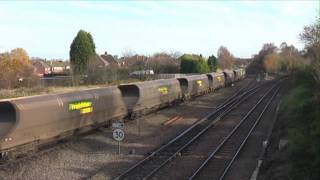 66528 on 4Z42 1002 MX Q Rugeley Power Station  Barrow Hill [upl. by Adara]