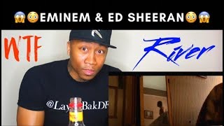 Eminem  River ft Ed Sheeran REACTION [upl. by Robinson]