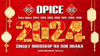 Čínský Horoskop 2024 Opice  Láska Zdraví a Feng Shui pro Čínské Znamení Opice na Rok Draka 2024 🐵 [upl. by Margery]