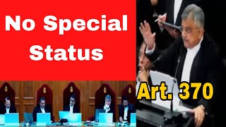 quotJampK had no special statusquot Solicitor General to SC Article 370 hearing [upl. by Navoj109]