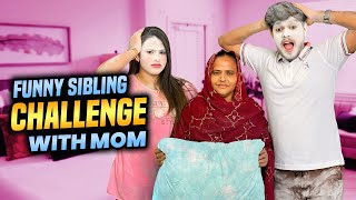 রাকিব রিতুর সব গোপন তথ্য ফাঁস  Funny Siblings Challenge With Mom  Ritu Hossain  Rakib Hossain [upl. by Analat]