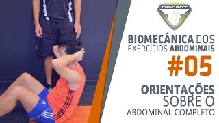 Não consegue fazer Abdominal Completo Assista  Biomecânica dos Exercícios Abdominais 5 [upl. by Tingey]