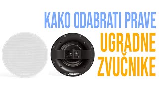 Ugradni zvučnici  Vodič za kupovinu [upl. by Alekat107]