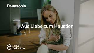 Intelligenter Futterautomat für Katzen und Hunde  Panasonic PetCare [upl. by Ahsote]