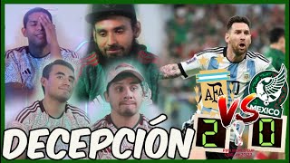 Argentina Vs Mexico  Mundial Qatar 2022 Grupo C  REACCIONES [upl. by Ain]