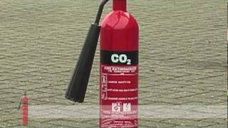 Fire Safety Training  How to use a CO2 Carbon Dioxide Fire Extinguisher [upl. by Hannon]