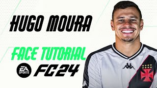 EA FC 24  HUGO MOURA FACE TUTORIAL  STATS VASCO DA GAMA [upl. by Anitsenre]