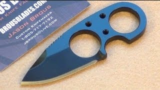 Brous Blades SSv2 Neck Knife Silent Soldier Version 2 Review [upl. by Merralee361]