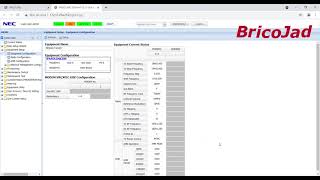 configuration NEC IPASOLINK [upl. by Atillertse319]