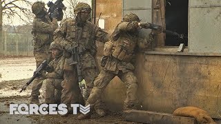 British And German Army Train Side By Side  Forces TV [upl. by Melisande]