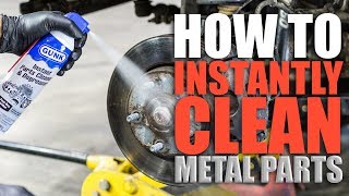 How to Clean Metal amp Brake Parts Instantly  Introducing GUNK Instant Parts Cleaner amp Degreaser [upl. by Byers683]