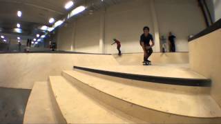 Clip Of The Day Uppsala skatehall [upl. by Aicilif]