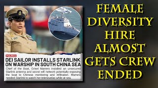 US Navy amp Secret Service are COVERING for failed female DEI hires to promote women [upl. by Ennaej]