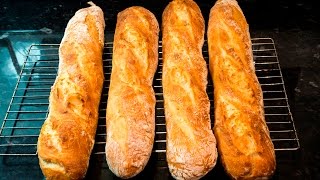 How to make French Baguettes at home [upl. by Egoreg]