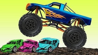 Machines for Kids  Monster Trucks Compilation  12 Minutes of Freestyle [upl. by Kalila327]