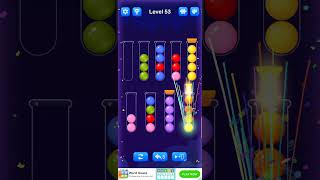 Ball Sort Puzzle Level 53 Solution Walkthrough [upl. by Somerville]