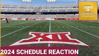 Arizona State Sun Devils football has a tough 2024 schedule in their Big 12 Conference debut [upl. by Hepsibah]