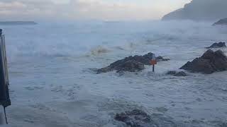 Big waves at Mossel Bay Point [upl. by Enrobso]