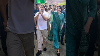 Rahul gandhi With Priyanka Gandhi यह अदानी है कौन क्या आपको trending news shorts 😛😛👍👍🙏🙏 [upl. by Anrym]