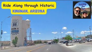 Ride through Historic Kingman Route 66 [upl. by Shanney]