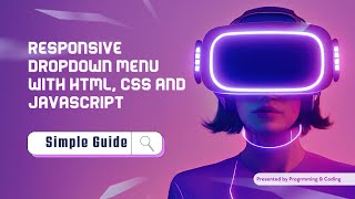 Build A Dynamic Dropdown Menu Using Html Css And Javascript [upl. by Curran616]