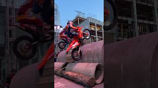 🪽🪽Red Bull TKO dirtbikes take over Broadway redbulltko redbull motocross enduro dirtbike [upl. by Berlyn921]