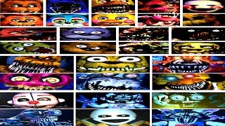 Five Nights at Freddys 1 2 3 4 5 HISTORY [upl. by Kane2]