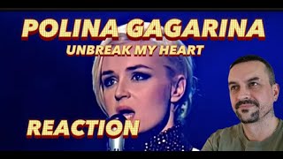 POLINA GAGARINA UNBREAK MY HEART Как же она прекрасна Полина Гагарина REACTION [upl. by Pam]