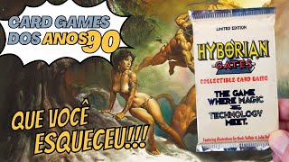 BOOMER PACKS Um obscuro card game com Boris Vallejo  HYBORIAN GATES [upl. by Mattah]