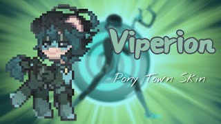 🐞  Viperion Pony Town Skin Tutorial  Miraculous Ladybug [upl. by Eiramnerual]