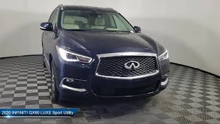 2020 INFINITI QX60 LUXE Sport Utility For sale in Miami Pinecrest Kendall Palmetto Bay Cutler B [upl. by Waxler]