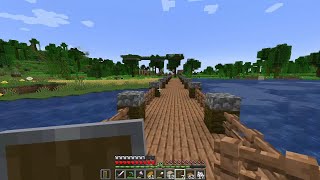 Lazar Plays Minecraft  Episode 8 Water Bridge [upl. by Dirk652]