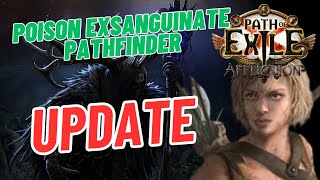 PoE 323 Poison Exsanguinate PF LeagueStart  Post Campaign Update [upl. by Raddatz]