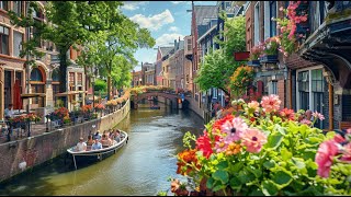 ❤️ Utrecht Netherlnds 🇳🇱 4K UHD Walking tour in the city center [upl. by Hayimas]