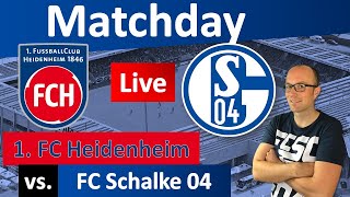 🔴 1 FC Heidenheim vs Schalke 04 Watchalong [upl. by Loux]