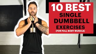 10 Best Single Dumbbell Exercises for FullBody Muscle  Men’s Health UK [upl. by Skardol]