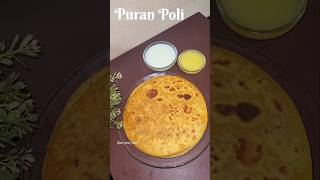 Puran Poli Recipe shortvideo viralvideo puranpoli puranpolirecipe short fastival [upl. by Lleksah]