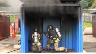 Breathing Apparatus Door Procedures Hot Fire [upl. by Salene]