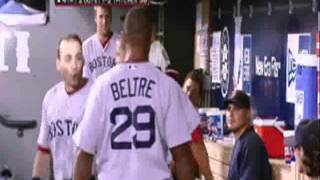 Adrian Beltre head touching [upl. by Bartley381]