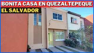 SE VENDE BONITA CASA EN QUEZALTEPEQUE LA LIBERTAD EL SALVADOR [upl. by Aifas]