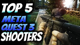 Top 5 Meta Quest 3 Shooter Games [upl. by Adamski]