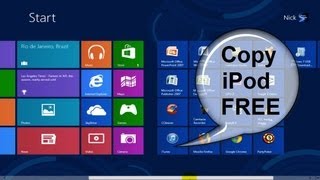 How to Transfer Music from ipod to itunes library Windows 8 Free amp Easy [upl. by Yalahs]