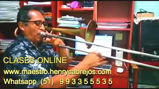 CLASES DE TROMBON ONLINE CLASES VIRTUALES DE TROMBON LESSON TROMBON PROFESORES DE TROMBON DE VARA [upl. by Abramo]