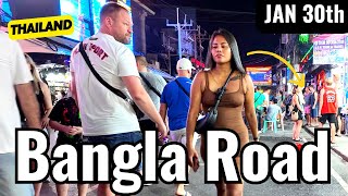 Exploring Bangla Road at Night Lively Patong Nightlife  Phuket Thailand [upl. by Pfeffer966]