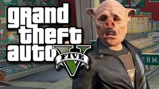 GTA 5 Online The Crew vs The Cops 1 GTA V Fails and Funny Moments [upl. by Saba]