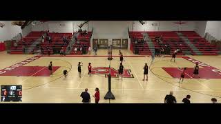 New Canaan High vs Shelton High School Boys Varsity Volleyball [upl. by Knah655]