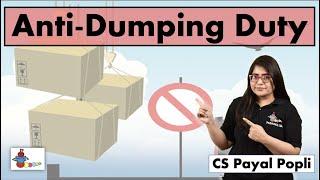 Anti Dumping Duty  What is Anti Dumping Duty  Anti dumping duty in Hindi [upl. by Akit835]