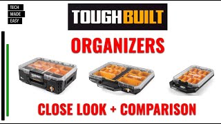 ORGANIZERS Toughbuilt StackTech Organizers compared [upl. by Darcia682]