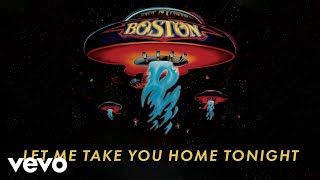 Boston  Let Me Take You Home Tonight Official Audio [upl. by Lokin]